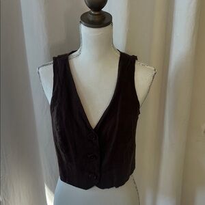 Madewell Dark Brown vest